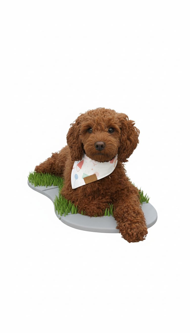 Cute Poodle Model free 3D printable STL