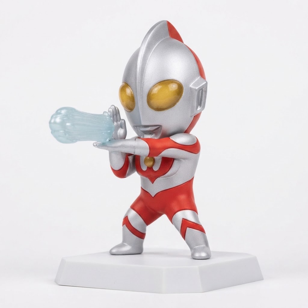 Ultraman Action Figurine free 3D printable STL