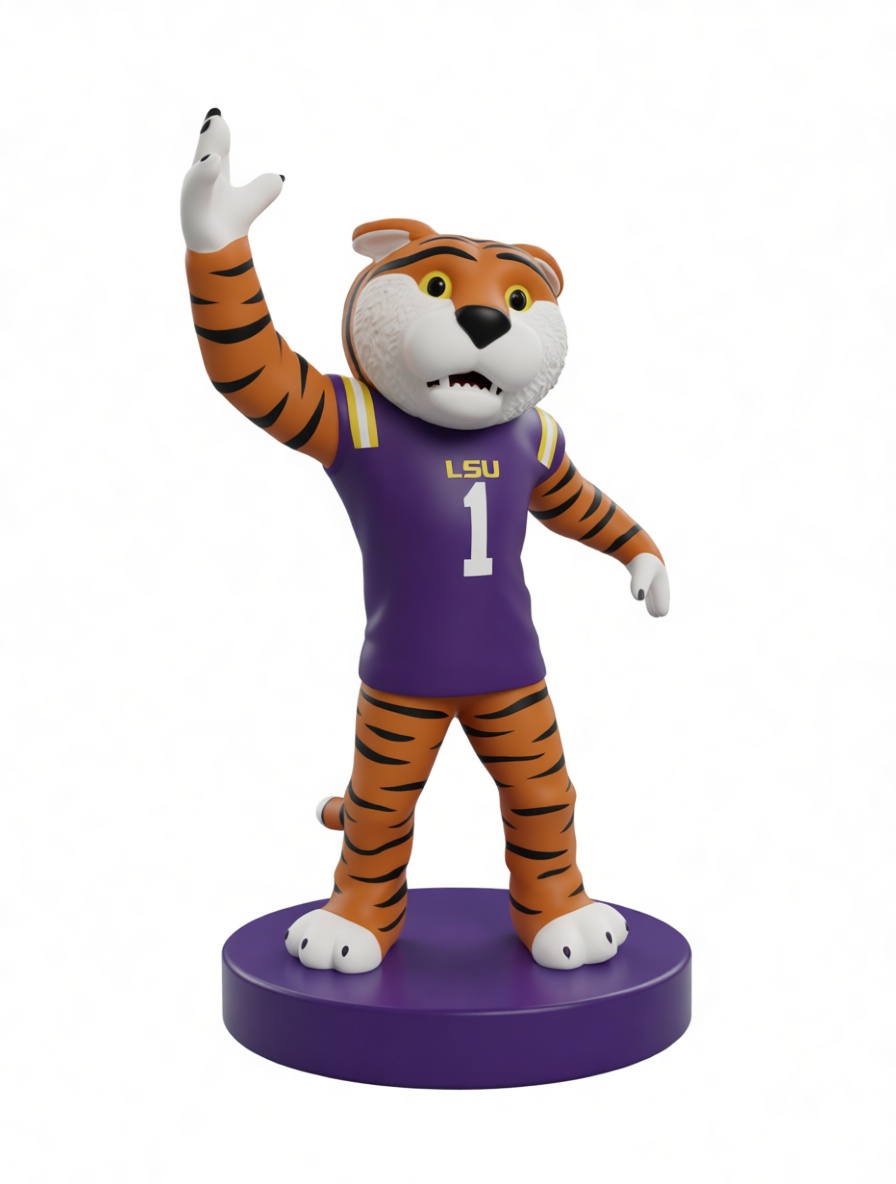 Mike the Tiger Figurine free 3D printable STL