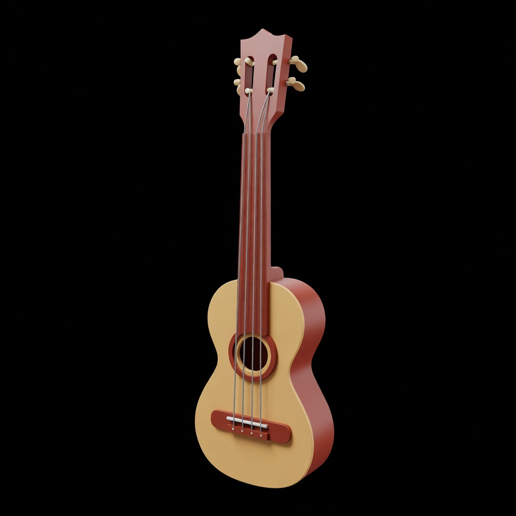 Classical Guitar Model free 3D printable STL