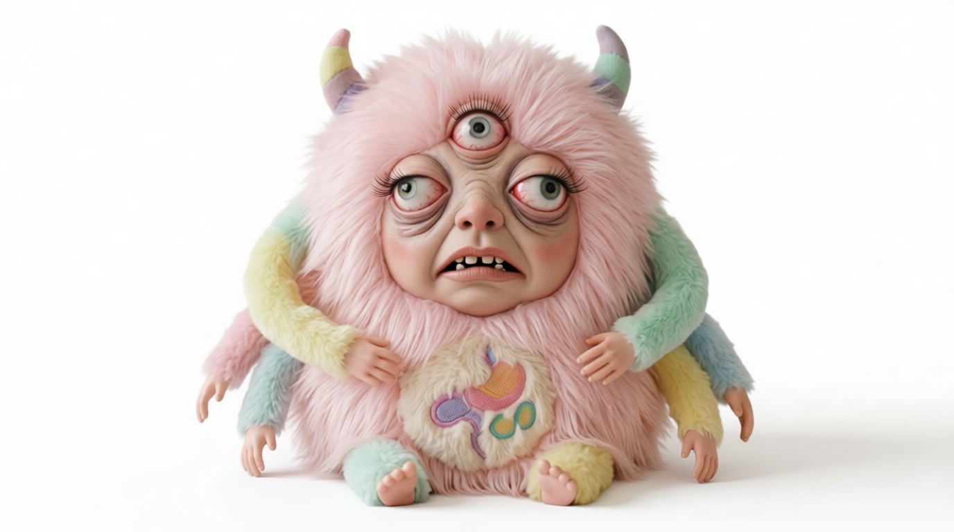 Pastel Cyclops Monster Figurine free 3D printable STL