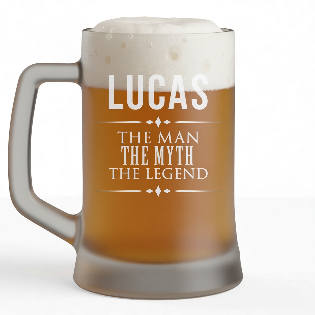 Lucas Beer Mug free 3D printable STL