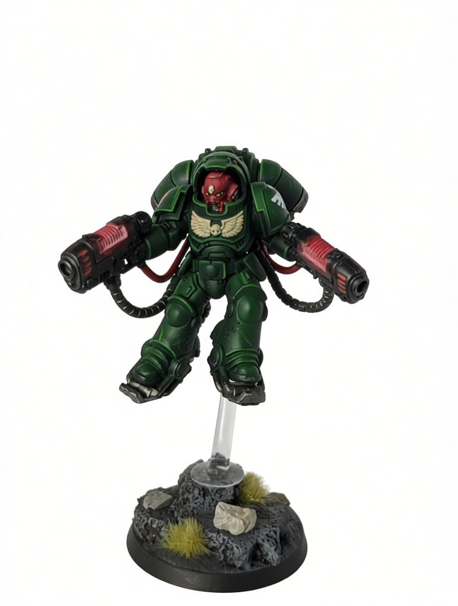 Space Marine Assault Figurine free 3D printable STL
