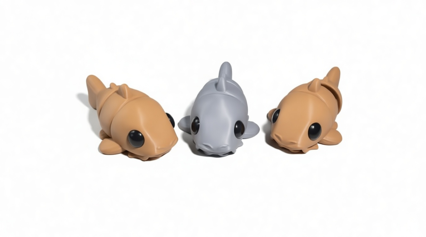 Goldfish Figurines free 3D printable STL