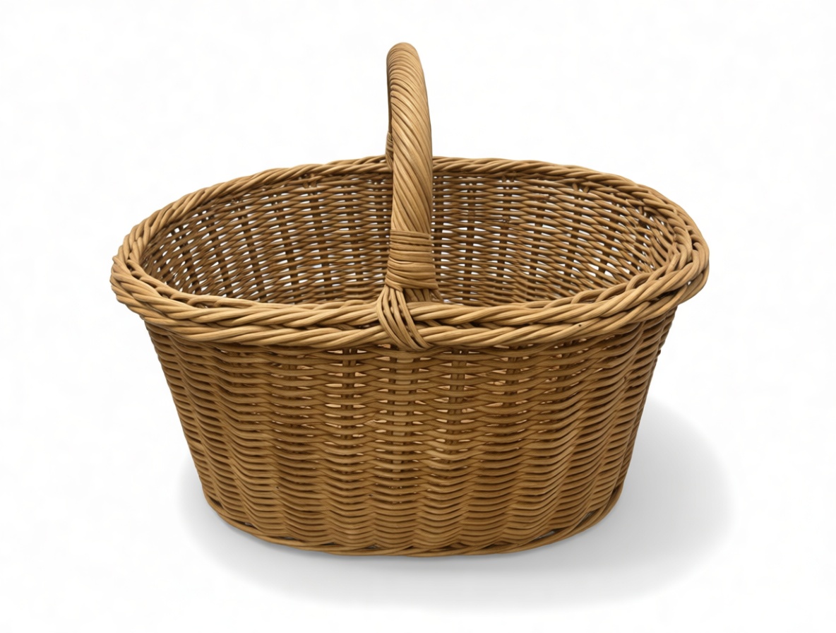 Wicker Basket Model free 3D printable STL