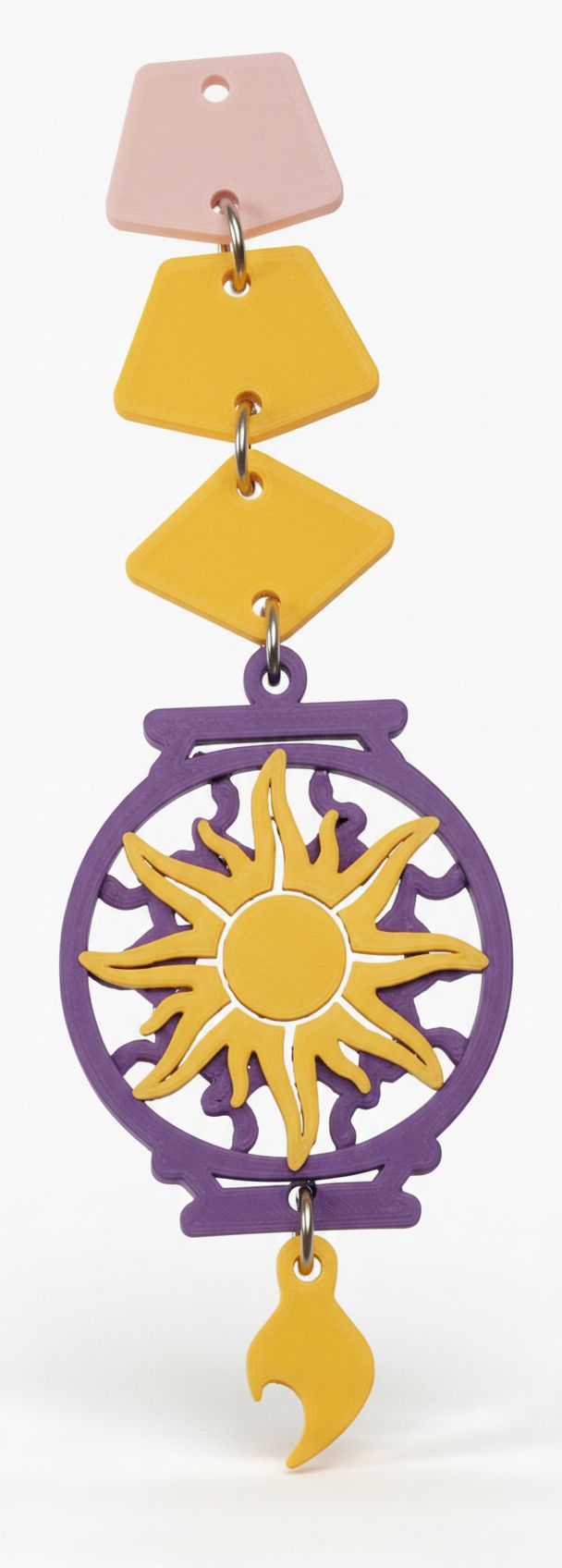 Colorful Sun Decoration free 3D printable STL