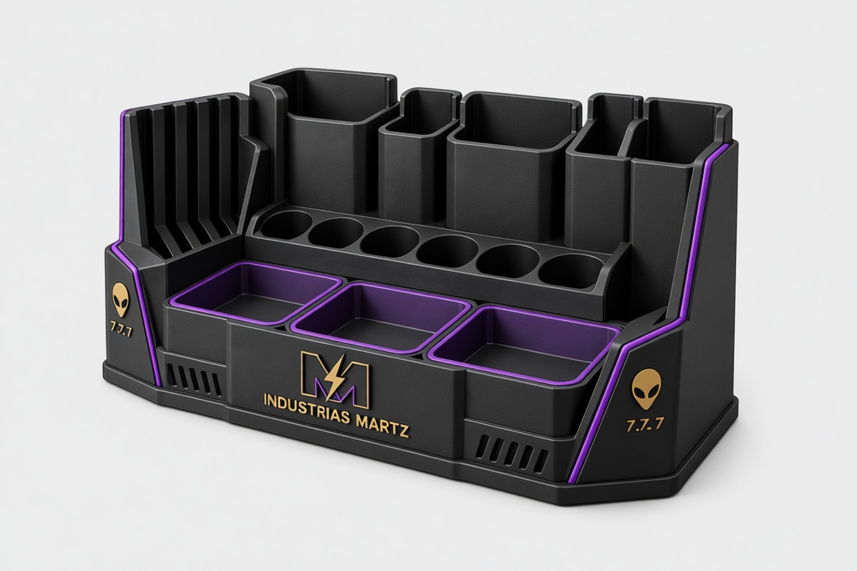 Multi-Compartment Desk Organizer free 3D printable STL