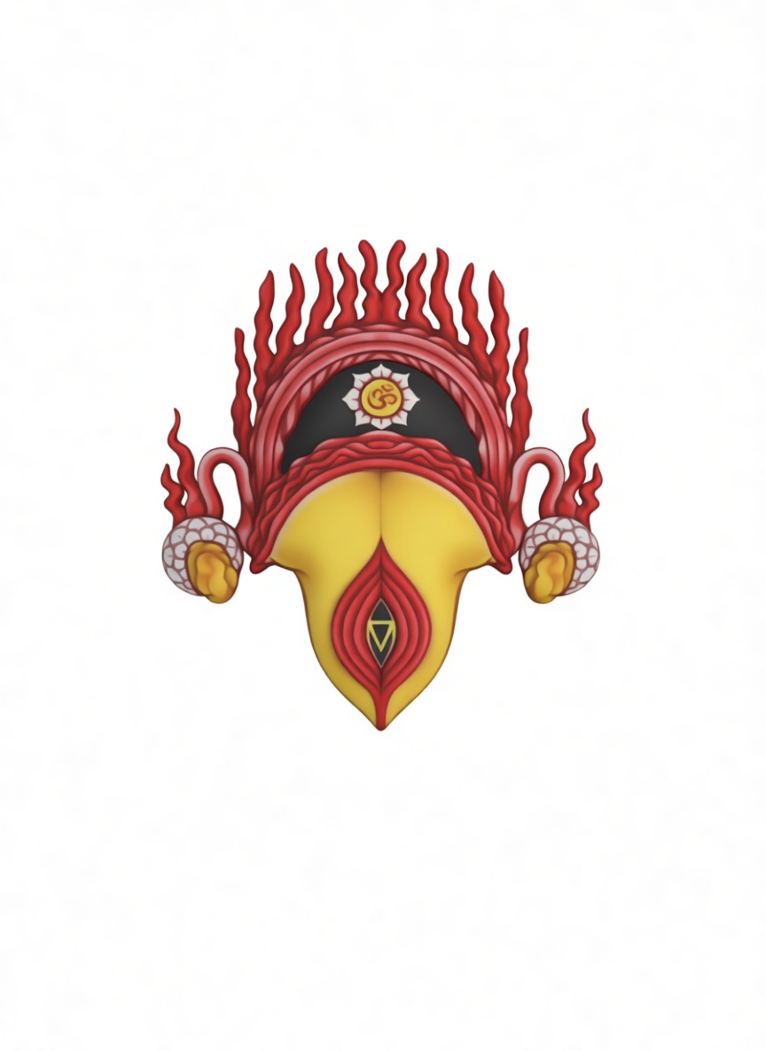 Bhairava Mask Sculpture free 3D printable STL