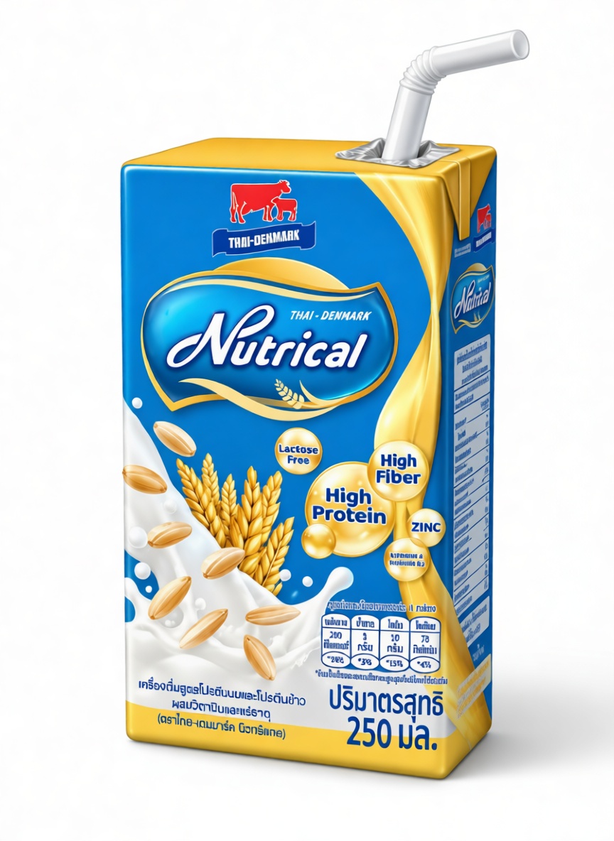 Nutrical Milk Carton Model free 3D printable STL