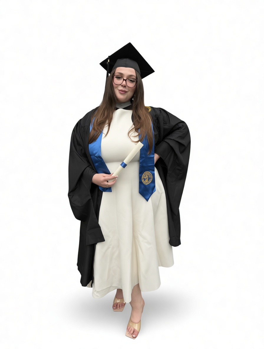 Graduation Woman Figurine free 3D printable STL