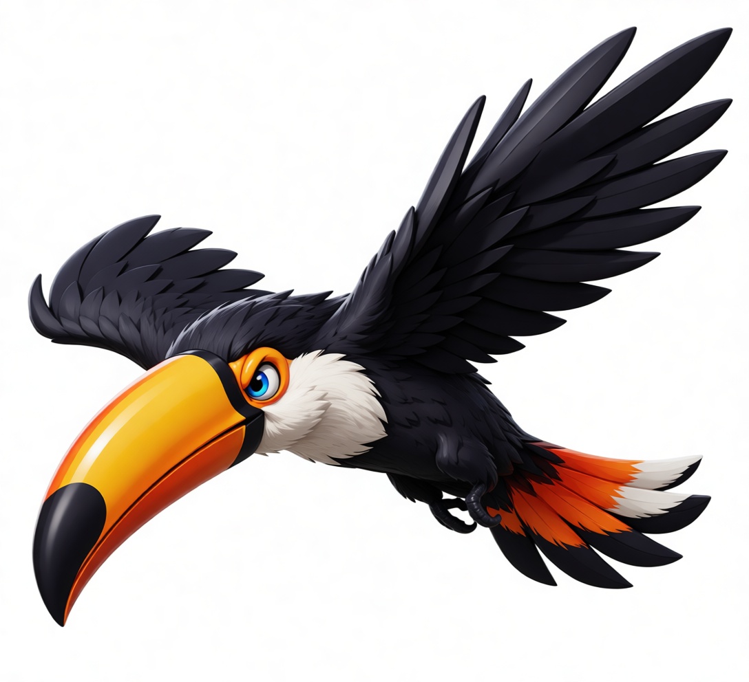 Toucan Bird Figurine free 3D printable STL