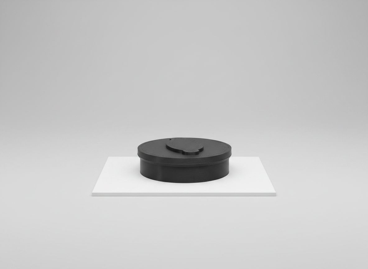 Round Storage Box Model free 3D printable STL