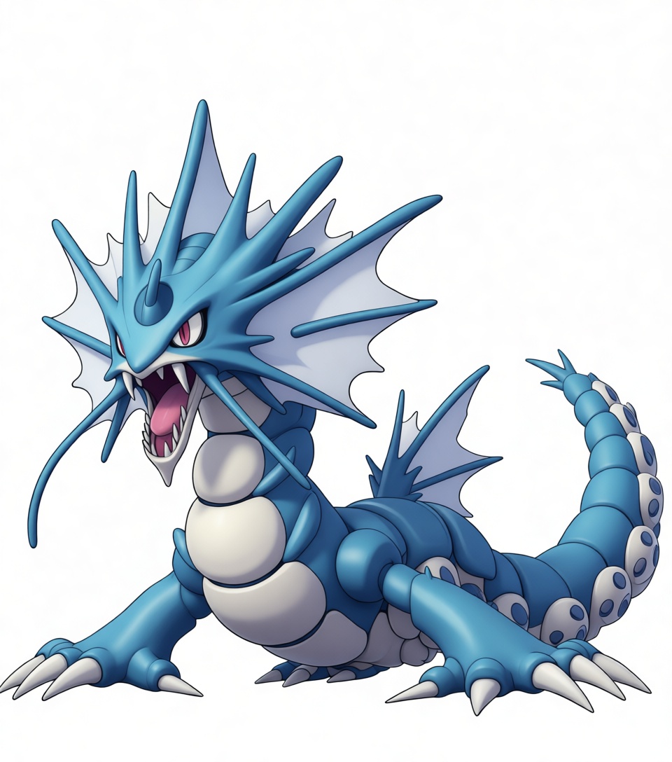 Gyarados Pokémon Figurine free 3D printable STL