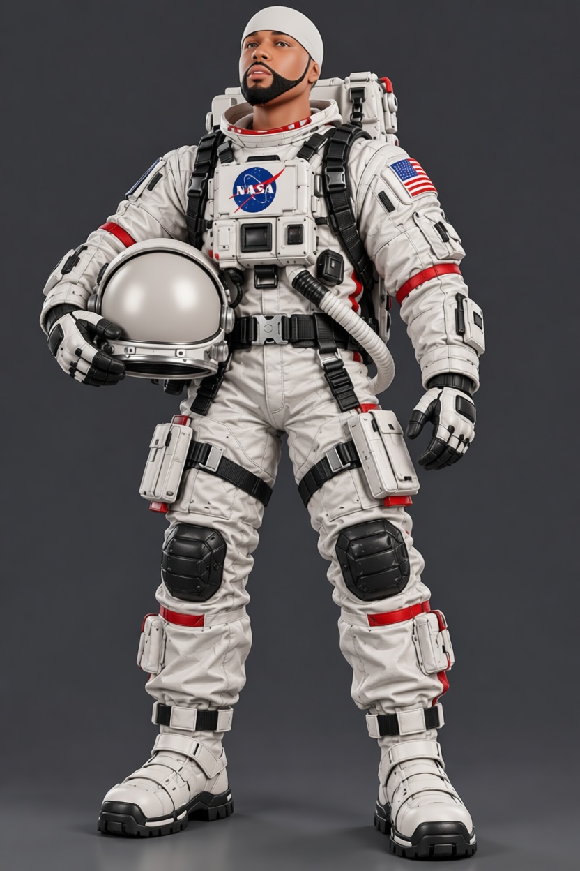 NASA Astronaut Figurine free 3D printable STL