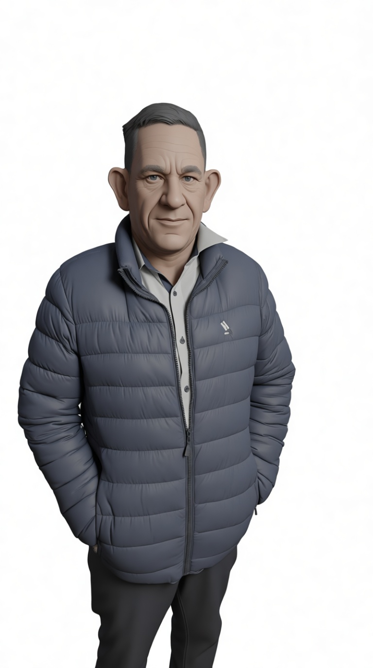 Elderly Man Figurine free 3D printable STL