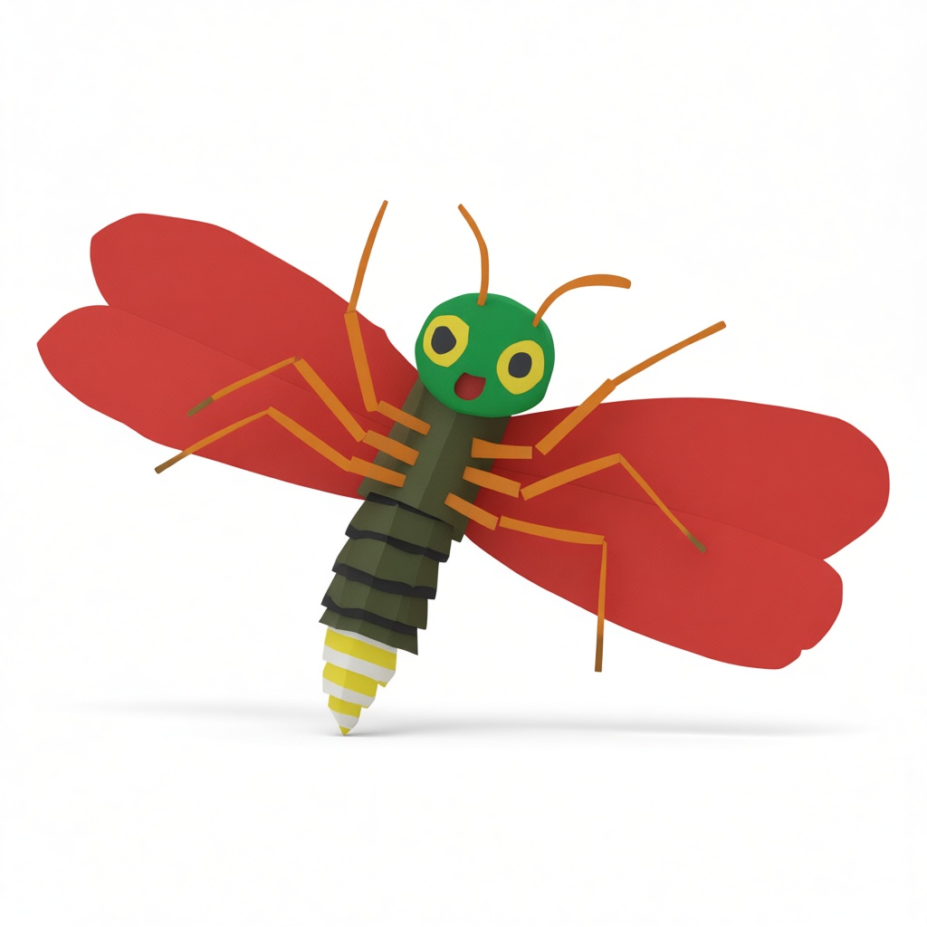 Firefly Insect Model free 3D printable STL