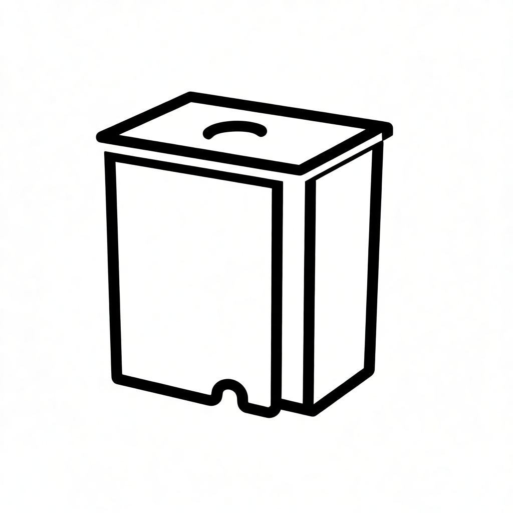 Tissue Box Model free 3D printable STL