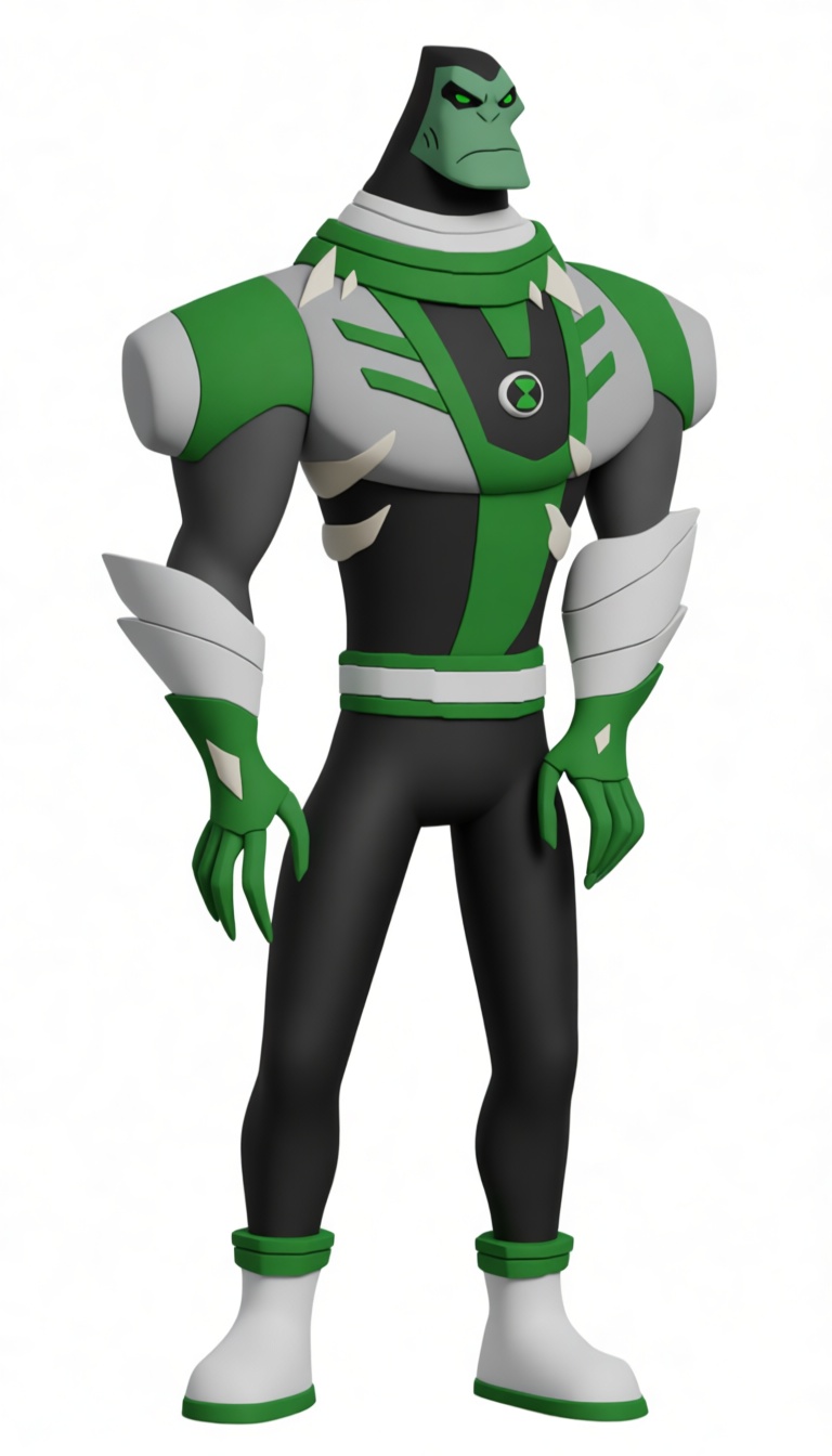 Vilgax Figure free 3D printable STL