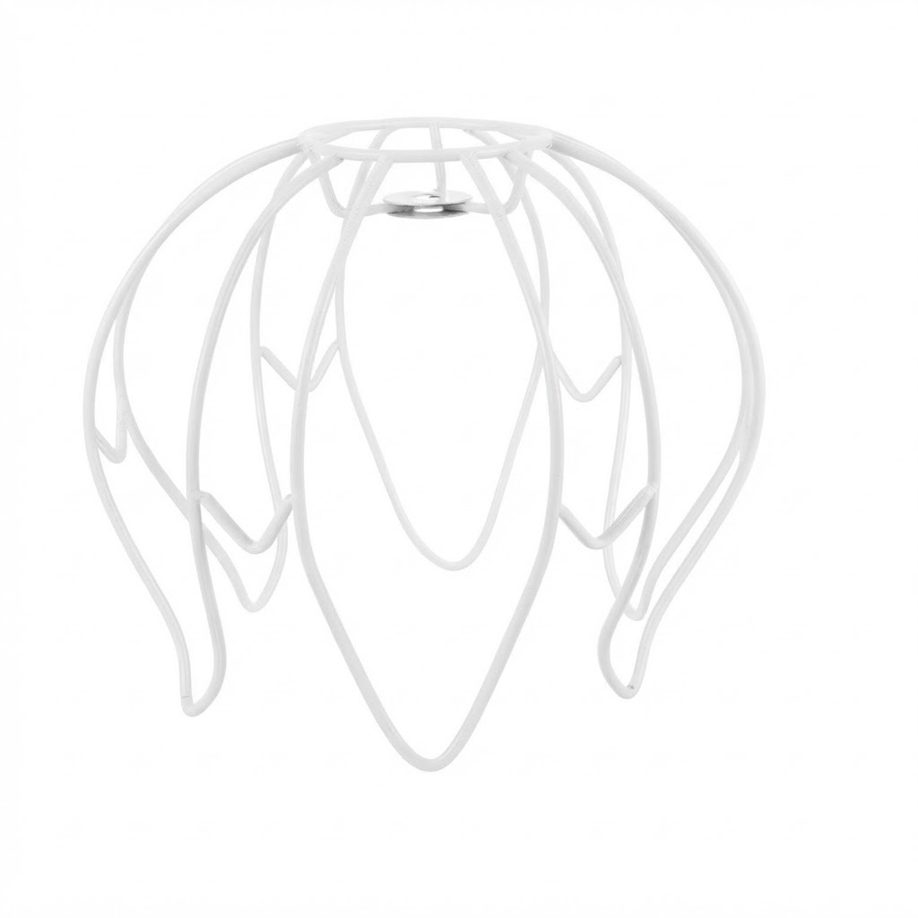 Flower Lamp Frame free 3D printable STL
