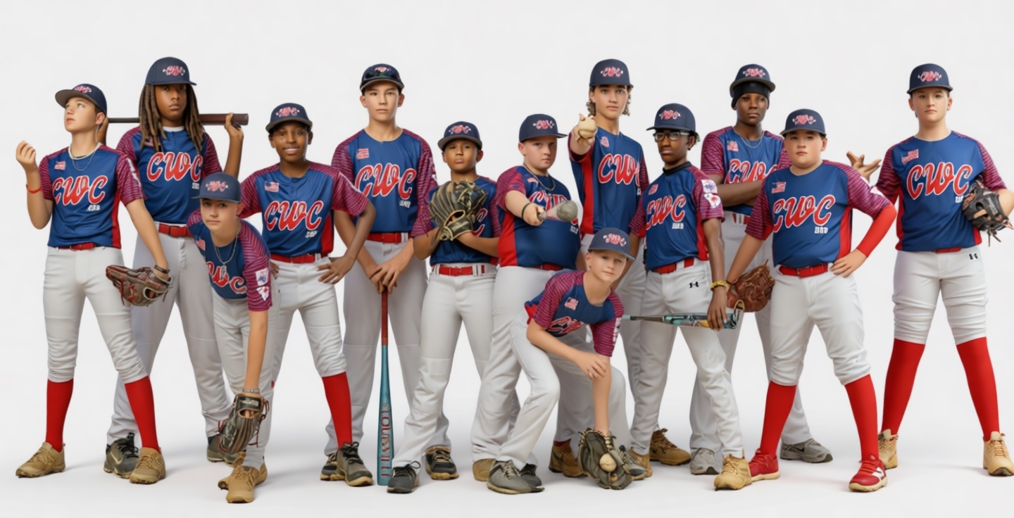 Youth Baseball Team Miniatures free 3D printable STL