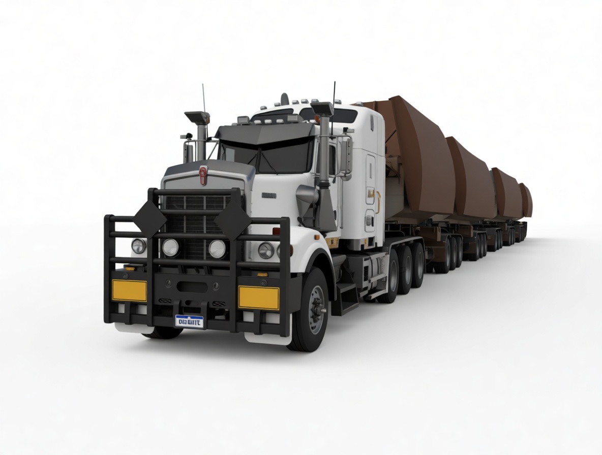 Kenworth W900 Truck Model free 3D printable STL