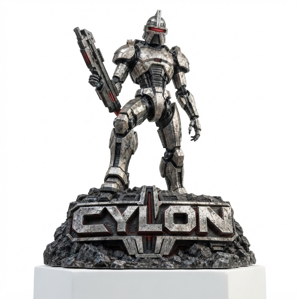 Cylon Centurion Statue free 3D printable STL