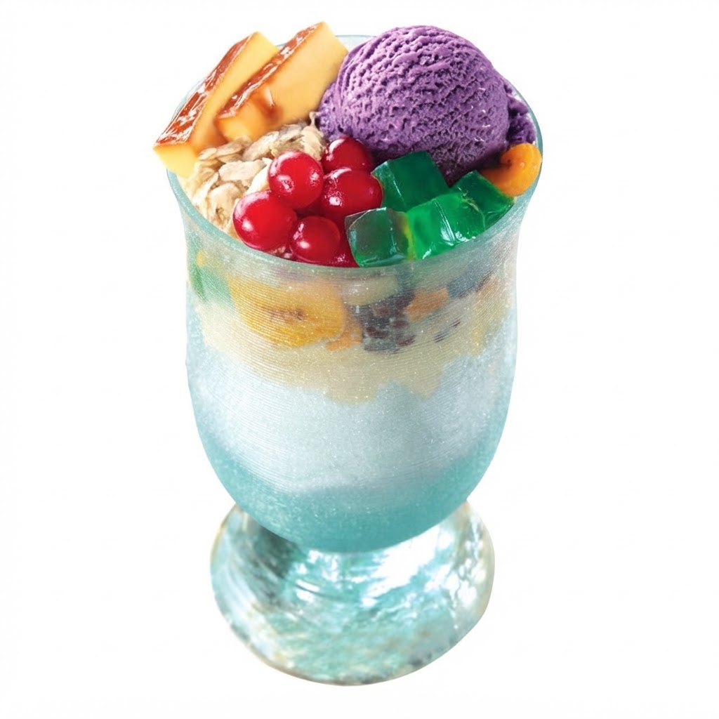 Halo-Halo Dessert Model free 3D printable STL