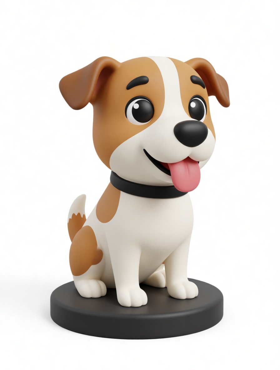 Jack Russell Terrier Figurine free 3D printable STL