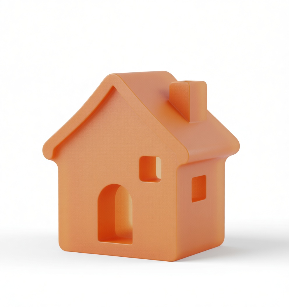 Simple House Model free 3D printable STL