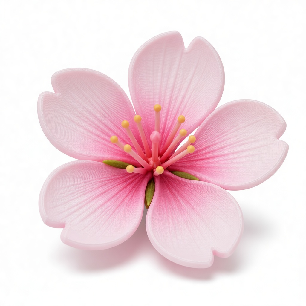 Cherry Blossom Flower free 3D printable STL