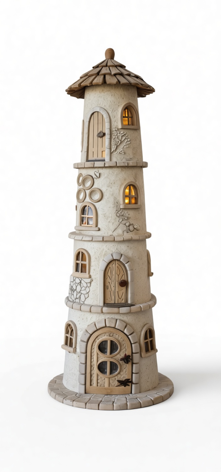 Fairy Tale Tower Model free 3D printable STL