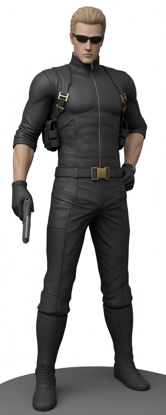 Albert Wesker Figurine free 3D printable STL