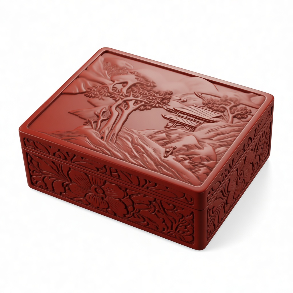 Lacquer Box Model free 3D printable STL