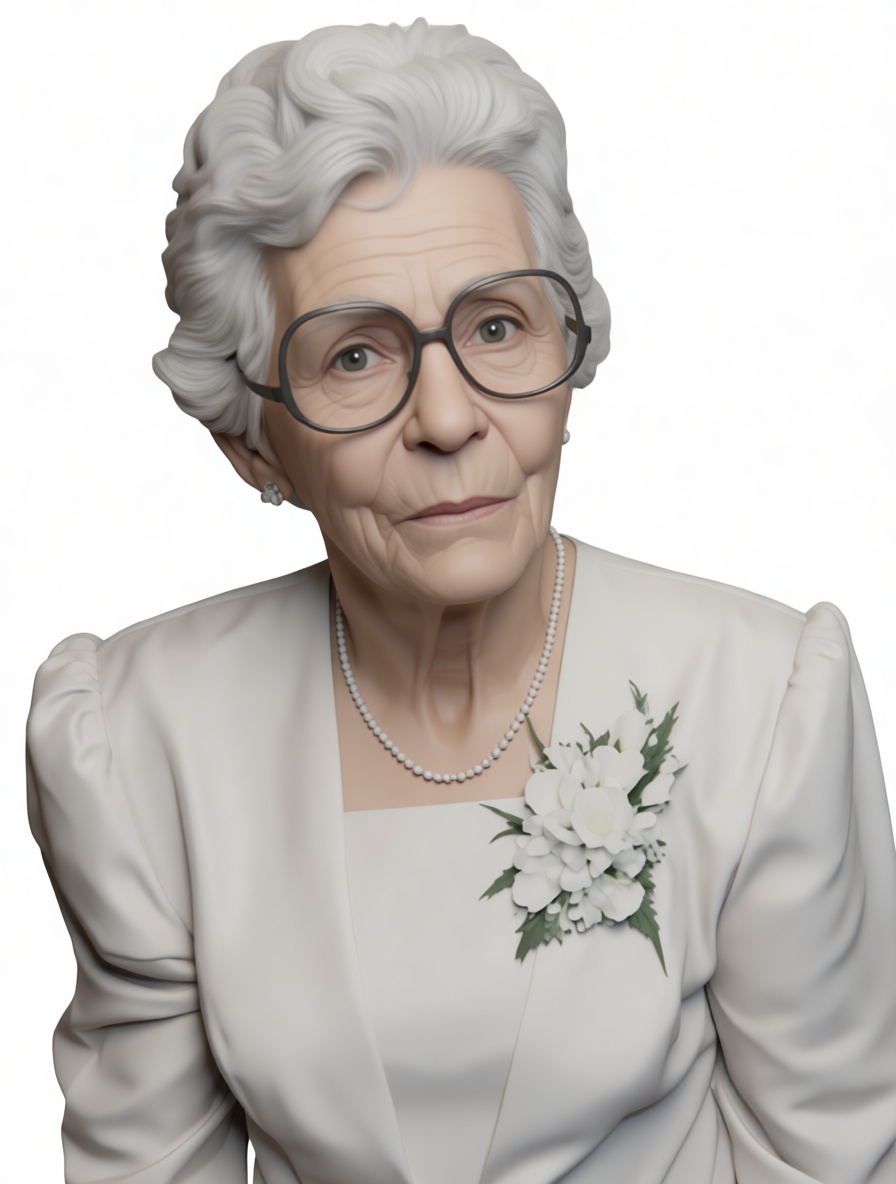 Elderly Woman Bust free 3D printable STL