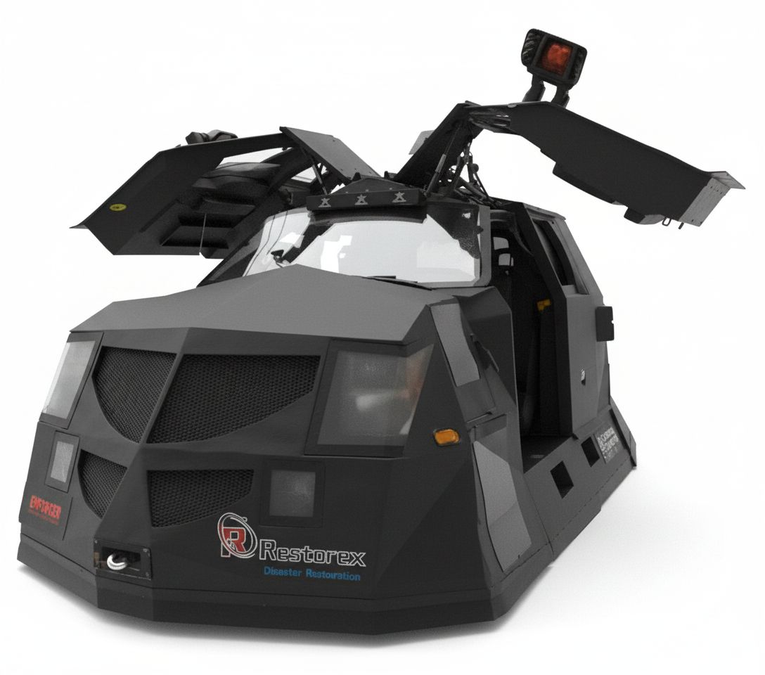 Police Spinner Vehicle free 3D printable STL