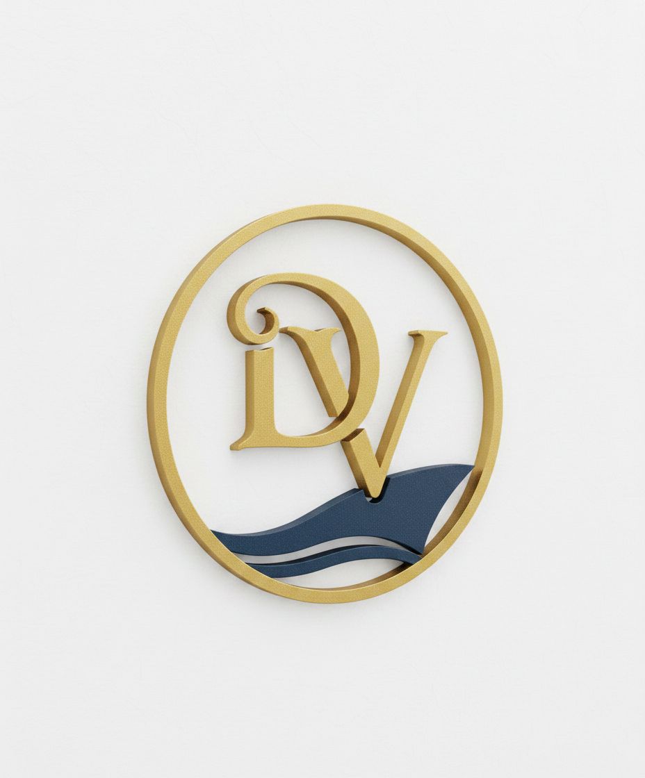 DV Logo Wall Art free 3D printable STL