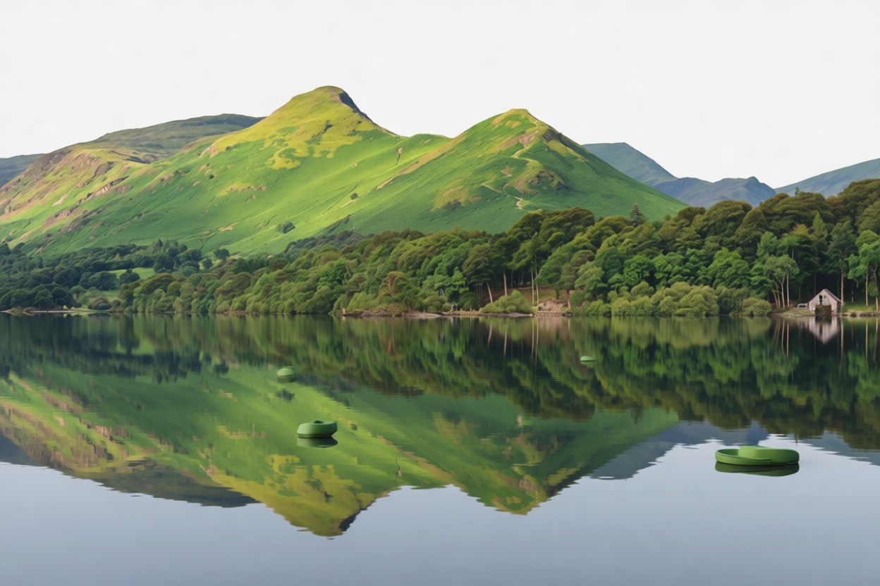Lake District Landscape Model free 3D printable STL