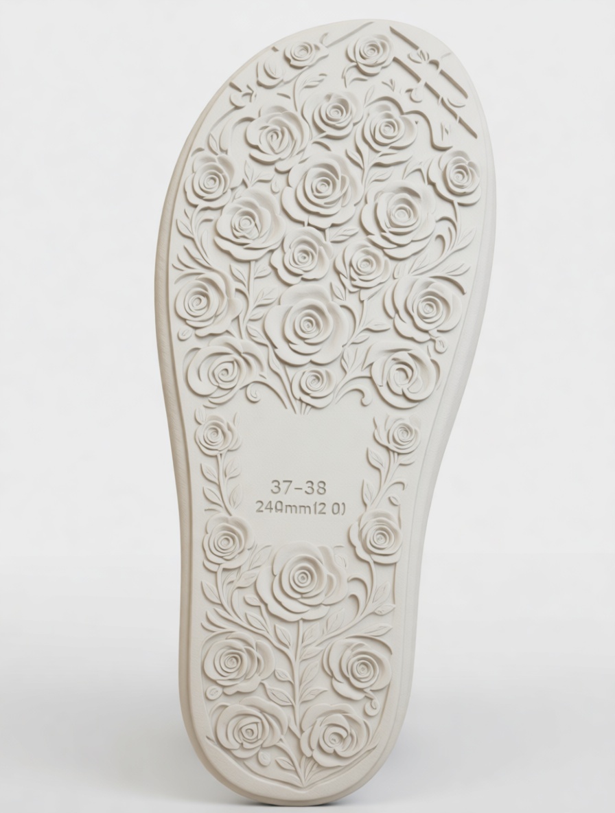 Floral Sole Pattern free 3D printable STL