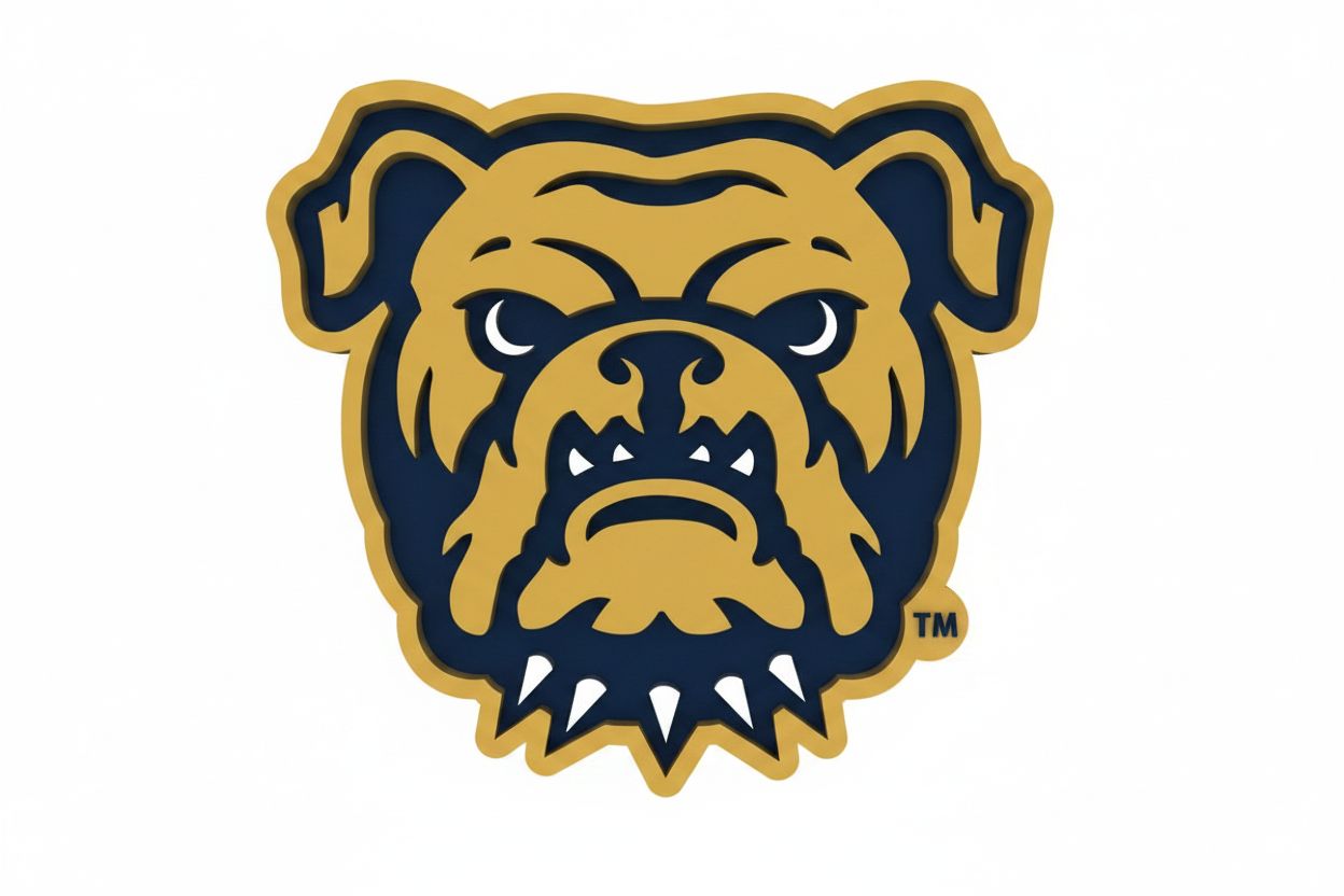 Georgia Tech Bulldog Emblem free 3D printable STL