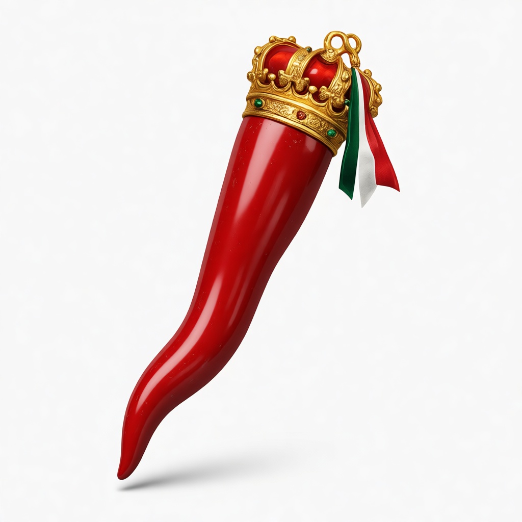 Italian Corno Charm free 3D printable STL