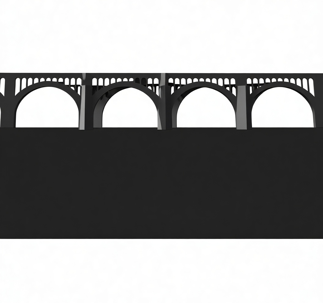 Roman Aqueduct Model free 3D printable STL
