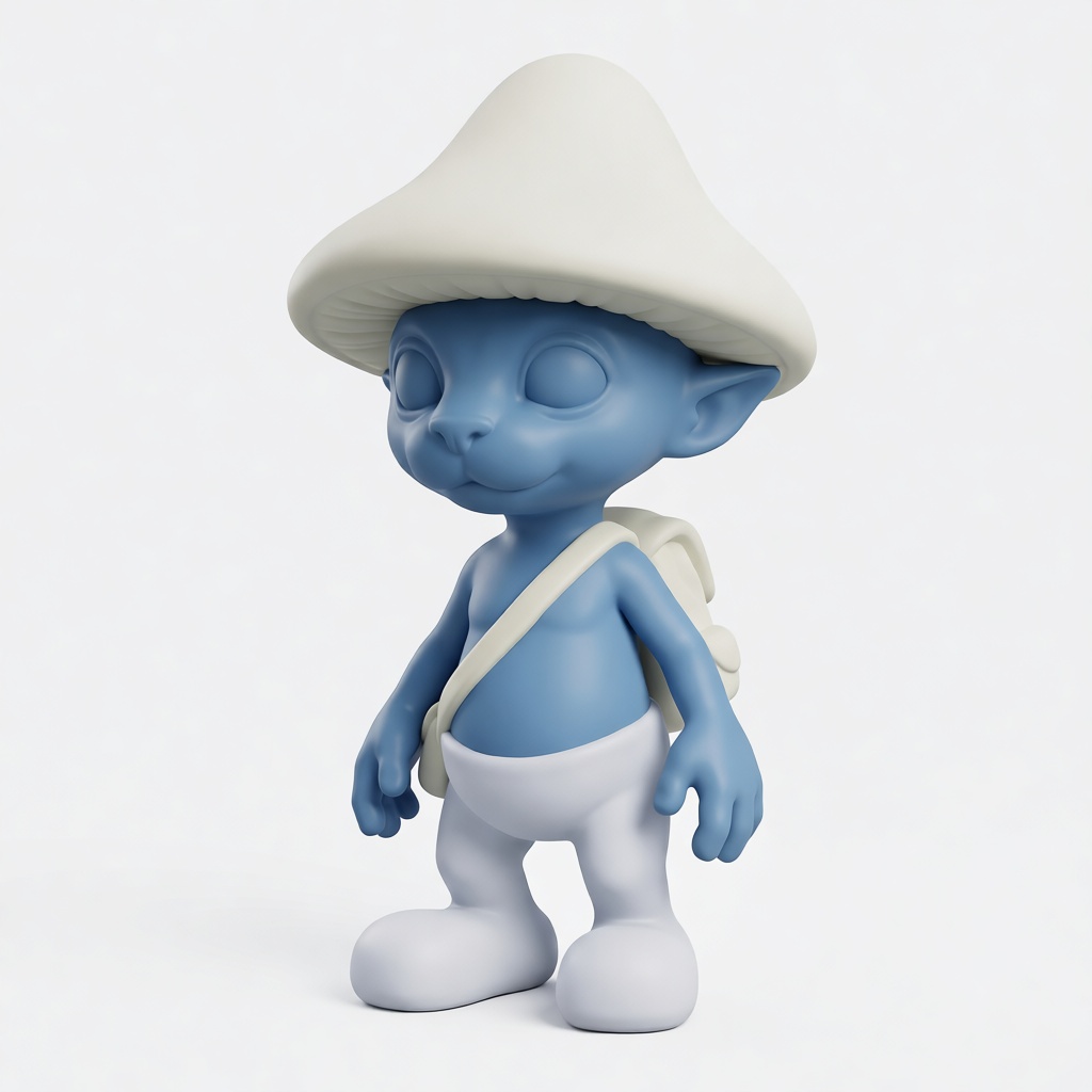 Smurf Miniature Figurine free 3D printable STL