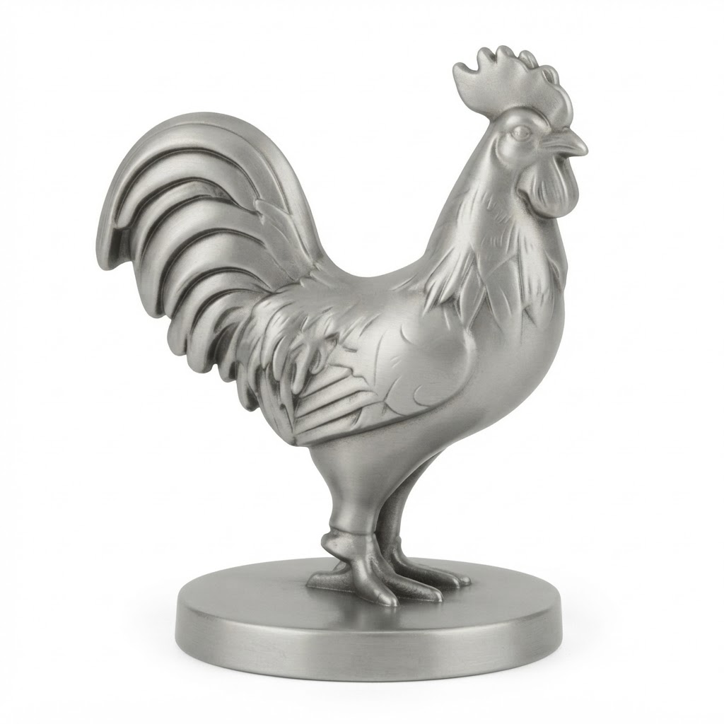 Rooster Figurine free 3D printable STL