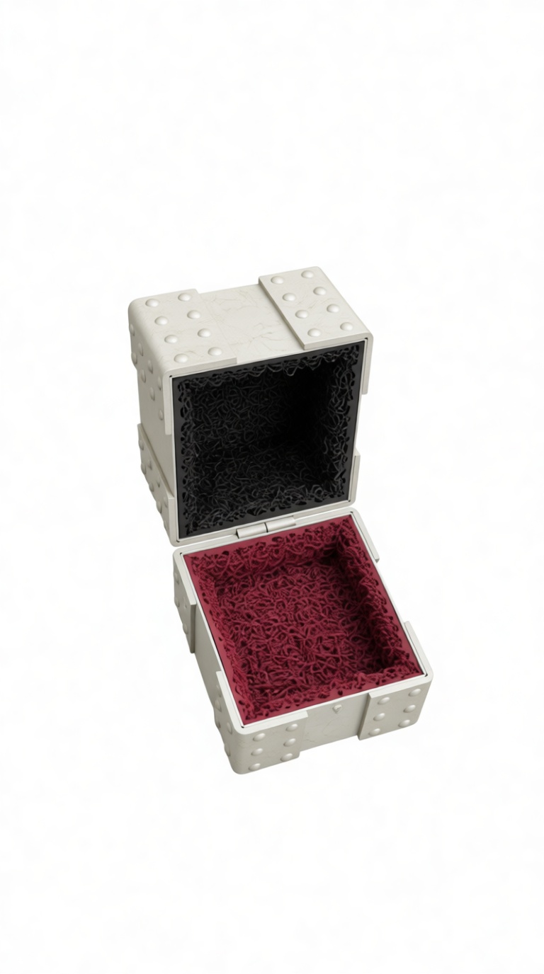 Dice Pattern Storage Box free 3D printable STL