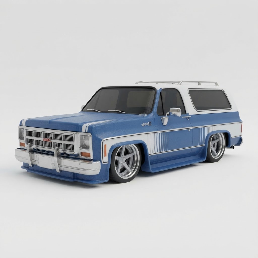 Chevrolet Blazer K5 Model free 3D printable STL