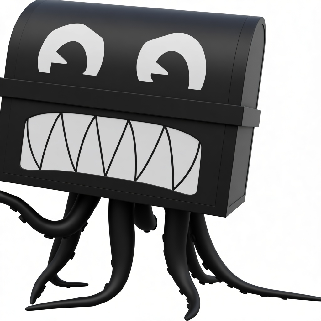 Chain Chomp Inkling Figurine free 3D printable STL