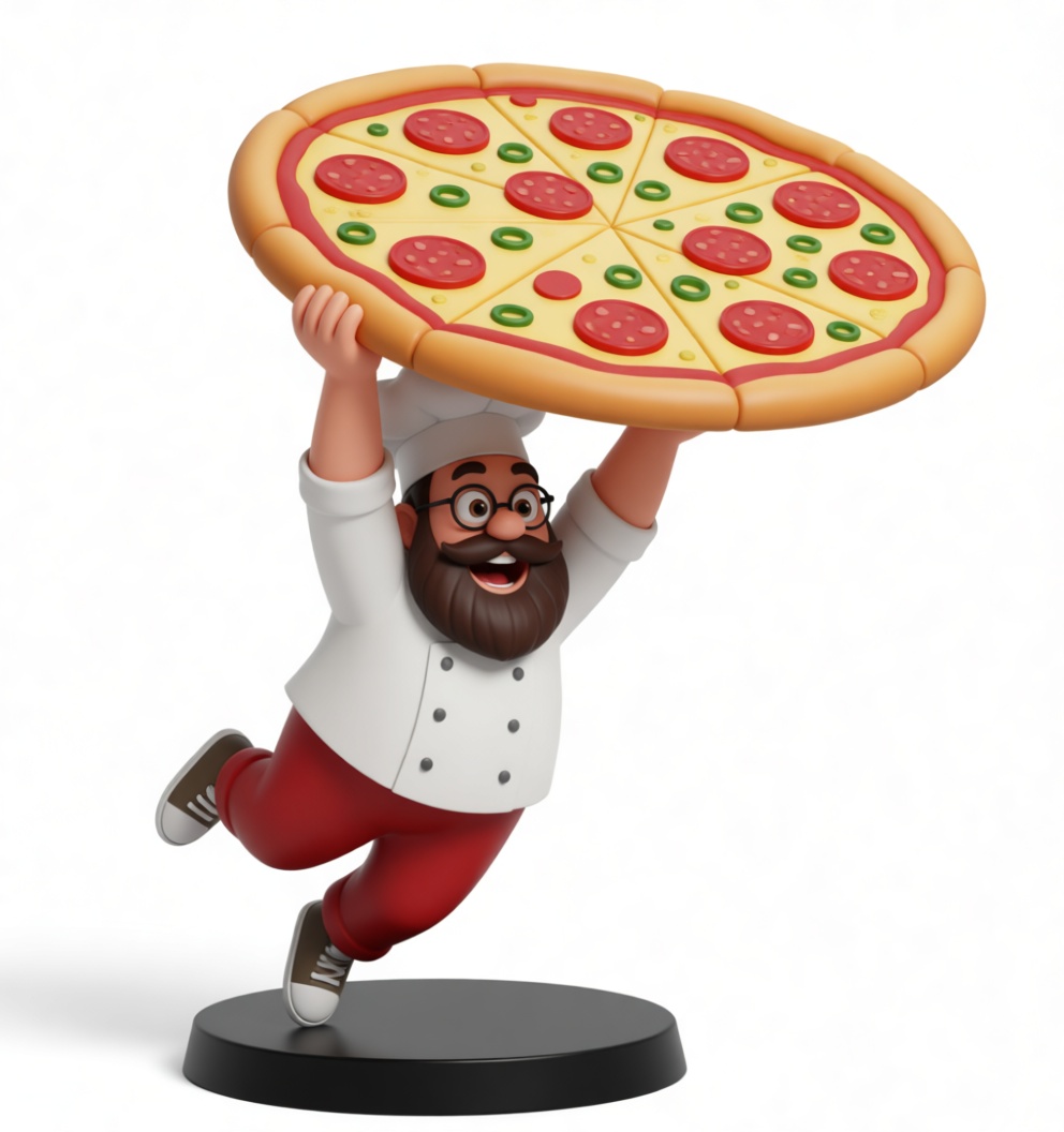 Cartoon Chef Figurine free 3D printable STL