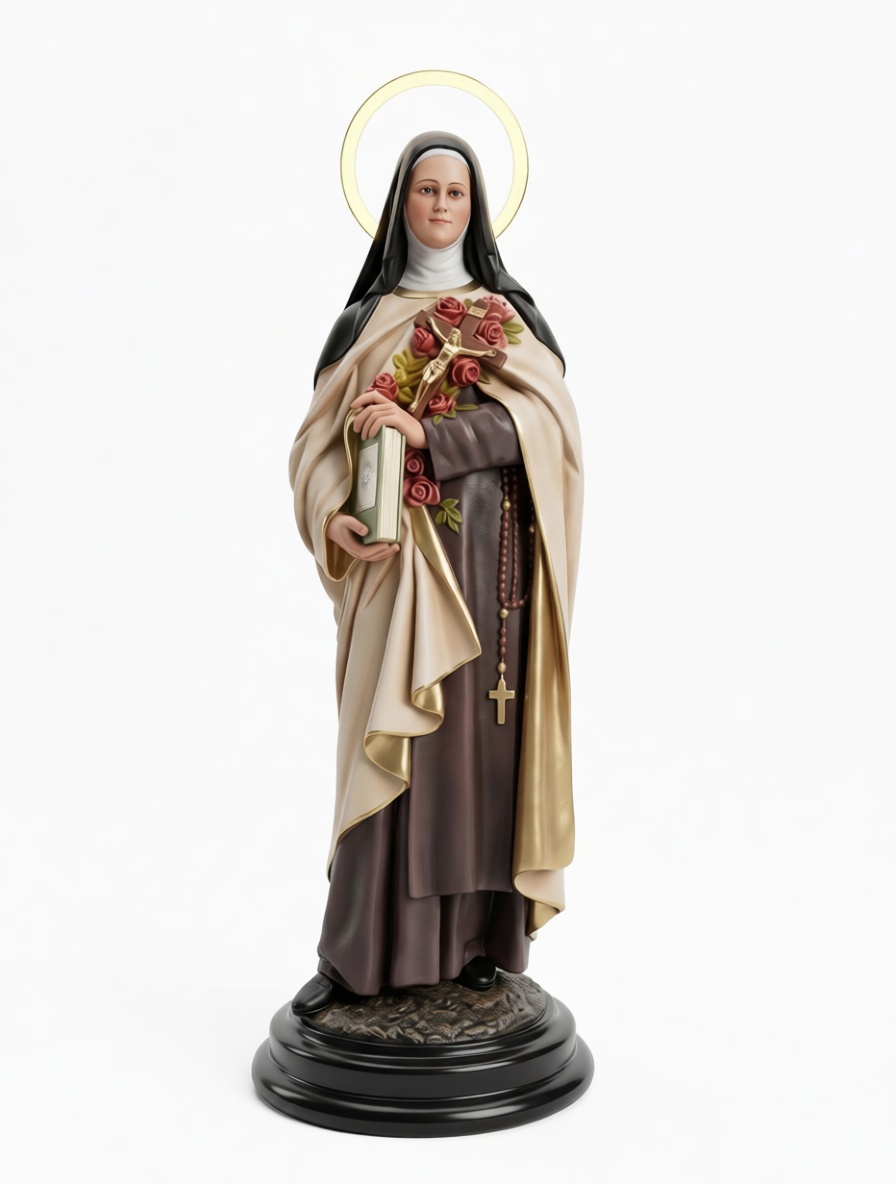 Saint Therese Statue free 3D printable STL