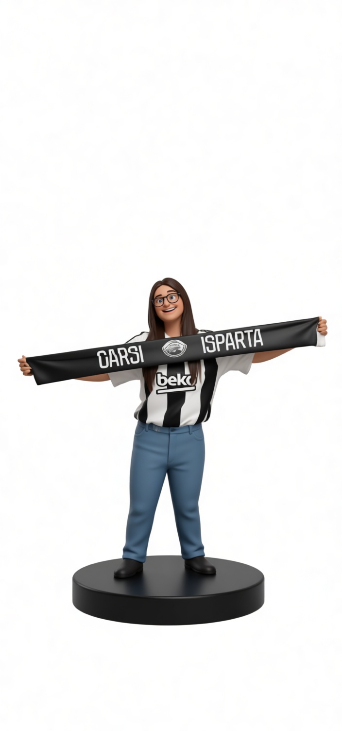 Beşiktaş Fan Figurine free 3D printable STL
