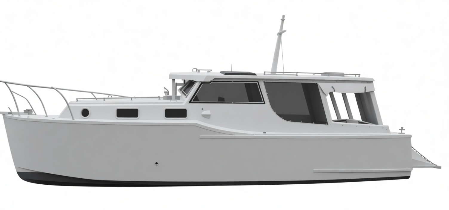 Downeast Cruiser Model free 3D printable STL